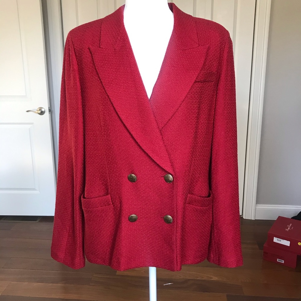 NWT ST. JOHN red blazer